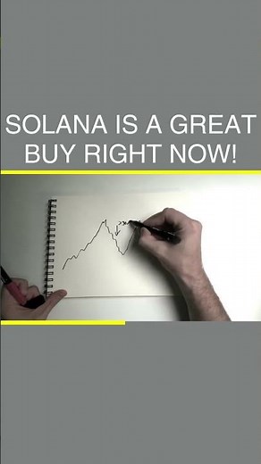 ⚠️ Solana is a GREAT Buy Right Now!