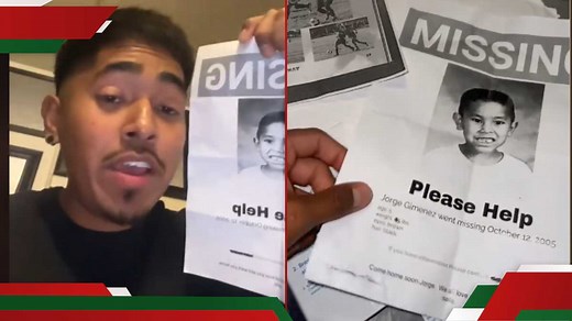 "I don't remember!": Mystery as man discovers own 2005 missing child poster