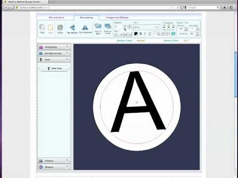 Build-a-Button Basics: Tutorial for Build-a-Button Online Design Center