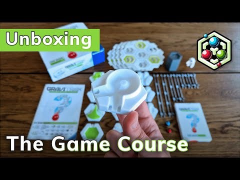 The Set with 8 Unique GraviTrax Tiles! Unboxing The Game Course! No.27