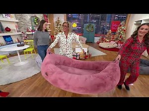 Pluffy 68"x35" Oversized Dog Bed for Humans on QVC