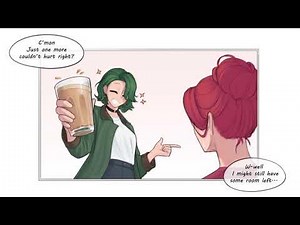 Girl huge belly burping