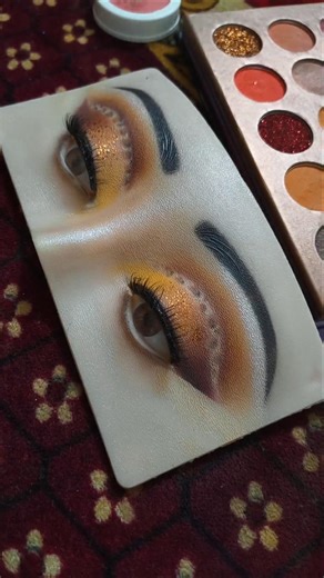 leopard eye look – easy step by step tutorial #LeopardEyeMakeup #EyeMakeupTutorial #FierceEyeLook