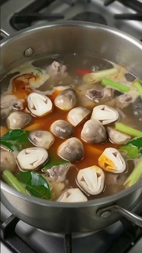 Authentic Thai Tom Yum Soup 🌶️🍤 | Hot & Sour Tom Yum Recipe | Easy Thai Soup