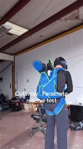 Parachute Reserve Test with Insta360 Technology