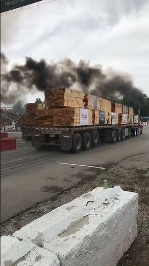 SEMI TRUCKS Drag Racing with 120,000 lbs Trailers!