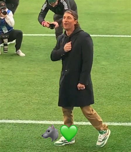 Matthew McConaughey Inspires Austin FC Fans with a Chant