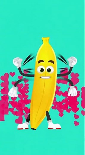 🍌 Banana Power! | Fun Healthy Fruit Song for Kids | Bunny Boo Shine