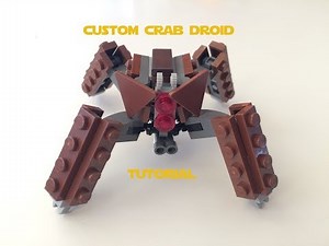 Lego Star Wars Crab Droid Tutorial