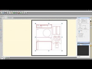 How to use a Vinyl Cutter Plotter to make skins for gaming consoles-Part 2- Easy Cut Studio 6 setup.