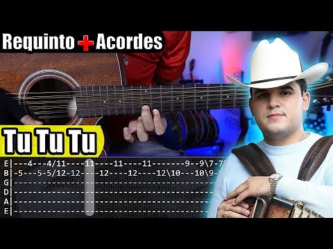 Tu Tu Tu - Clave Especial x Edgardo Nuñez - Requinto + Acordes | TABS | Tutorial Guitarra