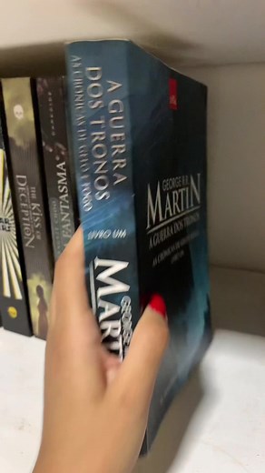 Unboxing dos livros de As Crônicas de Gelo e Fogo
