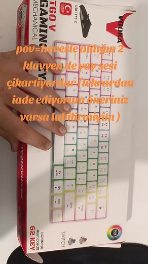 Ses Çıkaran Klavyeler İçin Çözüm Aranıyor