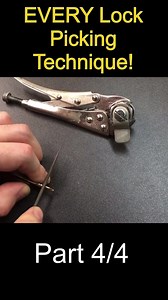 2.7K views · 153 reactions | EVERY Way to Pick a Lock Part 4 #lockpicking #edc #science #escape #howitworks #LifeHack #Super Bowl #wednesdayaddams #dance #loganpaul #jakepaul | Lock Picking V | Facebook