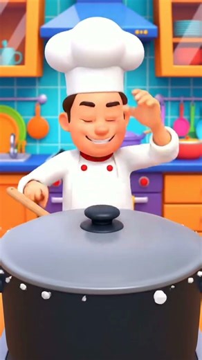 cooking food biryani cartoon characters #cookingchannel #cookingvideo