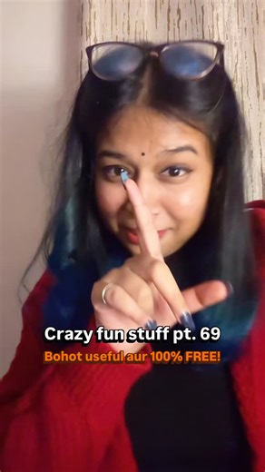 Radhika Goel on Instagram: "Follow for part 70✨ I share crazy fun stuff daily🫶🏻 [crazy, fun, old hindi tv serials, bigg boss, free, hindi tv, anupama, old hindi serials website, watch indian series, website, free movies, free netflix, amazon prime, disney hotstar, apple tv, series, free ott, entertainment, useful, subway surfers, for you, brain, useless, mind games, series, follow]"