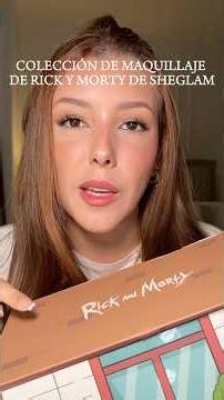nuevo maquillaje de rick y morty de sheglam👀💚🚫 #maquillaje #makeuptips #makeup #makeuptips