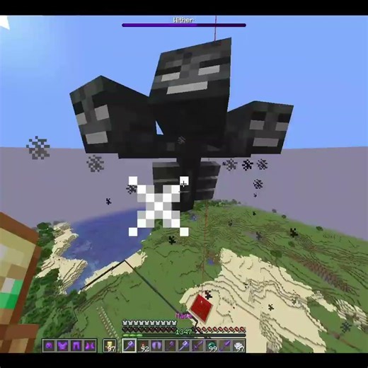 This Is NOT A BOSS. #minecraft #survival #gaming #wither