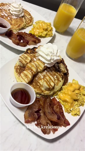 i love making pretty breakfasts 🥞👩🏽‍🍳 . #fyp , #breakfast , #breakfastideas , #viral , #khylaawhylaa .