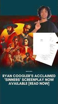 Ryan Coogler’s ‘Sinners’ Screenplay Is Out — Inside One of the Best Films of the Year