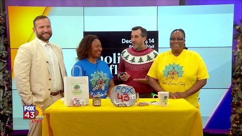 Fox 43 AM live AO NOLA praline candy holiday fling 121125
