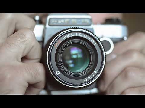Arsenal Helios 81H f/2 50mm How to fix aperture and disassemble the lens by Kosami