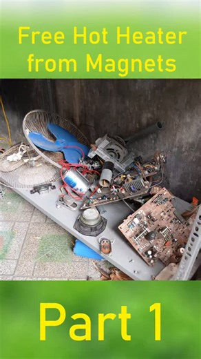 Free Hot Heater FOREVER from Magnets 🔥 (Part 1) 🔑 Keywords: Free energy heater, magnetic heater, endless heat, DIY free heater, magnet power 📝 Caption: This Magnet-Based Heater gives 🔥 FREE heat FOREVER! No electricity ⚡ No fuel ⛽ Just MAGNET power! Watch till the end to see the 🔥 magic begin! #FreeEnergy #MagnetHeater #Invention #ScienceExperiment #Engineering #DIYProject #ViralReel #Innovation #LifeHack #EnergySaving #ElectricityFree #MagnetPower #SmartInvention 🔥🧲⚙️ | Voltz Ohmz