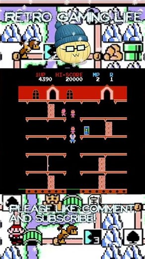 Mappy NES Gameplay!