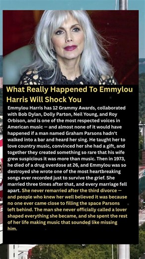 What Really Happened To Emmylou Harris Will Shock You #shorts