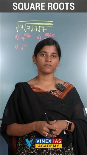 Square Roots Explained! #mathstudents #educationreel #learnmath #squareroots #vinexiasacademy