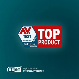 🥇 We're thrilled to announce that several ESET products have been recognized as 'TOP PRODUCT' by AV-TEST! Our solutions on Windows for business and home users, as well as for Android, have received top honors. Watch the video to learn more. #ESET #ProgressProtected | ESET