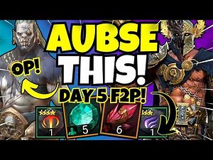 Getting BETTER GEAR FAST - Day 5 F2P PELOPS Account!!! [Raid: Shadow Legends]