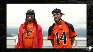 3K views · 85 reactions | A Halloween adventure over Canada! Lucky Whitehead & Marcus Sayles got a sneak peek of FlyOver Canada's #HowlOver Canada show & we tested their Canadian knowledge! 類 Stay tuned for an awesome contest testing YOUR  trivia skills! #ThisIsOurPride | BC Lions | Facebook