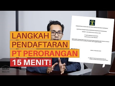 Langkah Membuat PT Perorangan (PTP Eps 2)