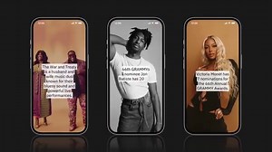 The Recording Academy / GRAMMYs partnered with IBM to create Generative AI content and stories about this year's #GRAMMYs nominees! Learn how the Recording Academy is transforming the fan experience with IBM #watsonx at ibm.com/grammys | CBS