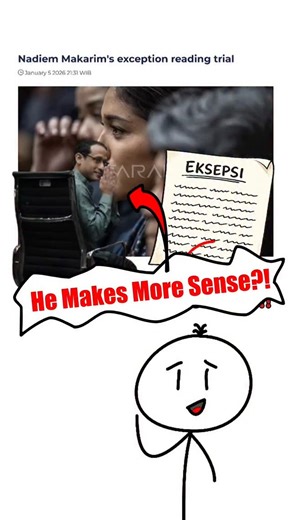 Just A Stick on Instagram: "Chromebook Case Doesn’t Add Up Former education minister Nadiem Anwar Makarim has pushed back against corruption allegations linked to Indonesia’s Chromebook procurement, calling the claims illogical. In a defense released on January 5, 2026, Nadiem denied accusations that he gained Rp 809 billion through a quid pro quo involving Google, arguing the transaction cited was a private corporate deal unrelated to government procurement. He also pointed out that Google’s re