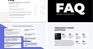FAQ Frequently Asked Questions Answers