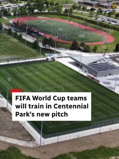 Toronto Unveils FIFA World Cup Training Pitch