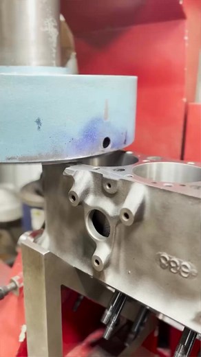 A little bit of quick math to get our deck height set on the 383 Stroker build! #engine #machining #.. #engine #enginebuild #cars #chevy #machineshop #foryou | Jamsionline