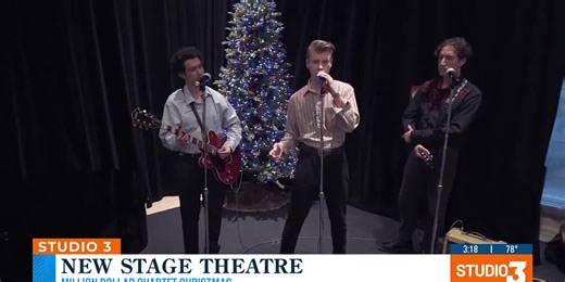 New Stage Theatre’s Million Dollar Quartet Christmas