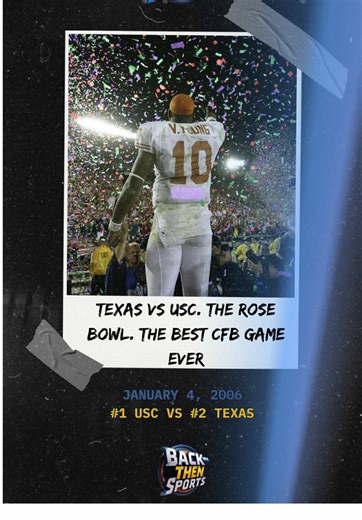 USC vs Texas: The Best Rose Bowl Game Highlights
