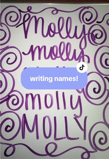 Creative Dry Erase Name Design Ideas