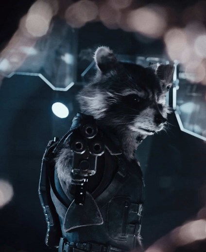Rocket Raccoon's Explosive Moments in Guardians of the Galaxy