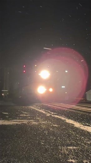 Amazing 1st Generation K5HL on a DC GEVO! #night #railfan