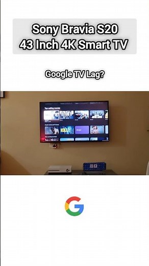 Sony Bravia S20 43 Inch 4K Smart TV 🔥 - UI Lag? Software Lag?