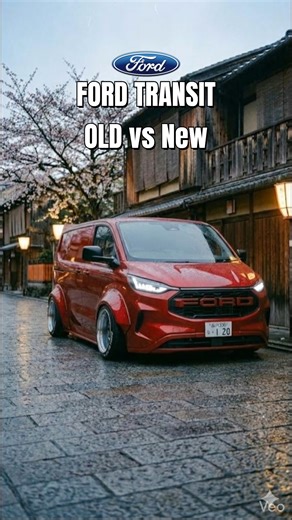 CarCultureAi | Old vs New: Ford Transit #fordtransit #transitvan #fordperformance #vanlife #vanculture #modifiedvans #supervan #fordnation #transitcustom... | Instagram