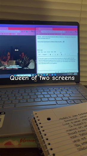 Who else needs to multitask when they work? #schoolwork #multitasking