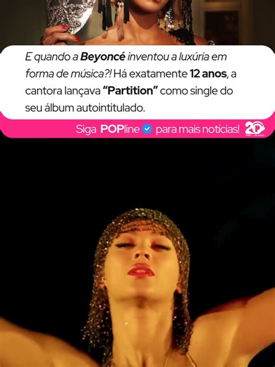 E quando a Beyoncé inventou a luxúria em forma de música?! 📷 Há exatamente 12 anos, nesta mesma data, a cantora lançava a faixa