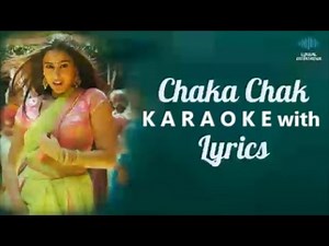 CHAKA CHAK KARAOKE WITH LYRICS | Shreya Ghoshal | Atrangi Re | Sara Ali Khan | A.R Rahman | Irshad K