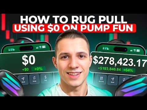 How To Rug Pull Using $0 on Pump Fun (FAST RESULTS)